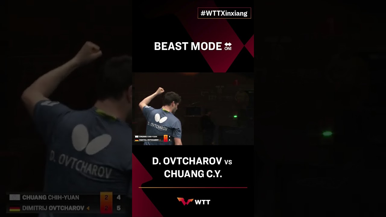 What moves from Dimitrov Ovtcharov! 🤯 #WTTXinxiang #WTTCupFinals #Shorts