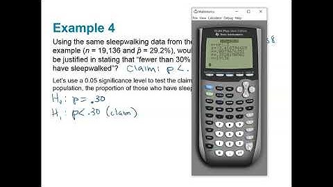 Section 8.2 (part 2) | Testing about a Proportion