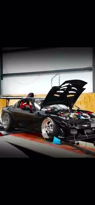#rx7 ENGINE  4ROTOR DYNO RUN FOR 1200HP! BIZARRE!!