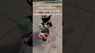 TSB Easy combo on Tech prodigy for beginners #roblox #tsb #thestrongestbattlegrounds