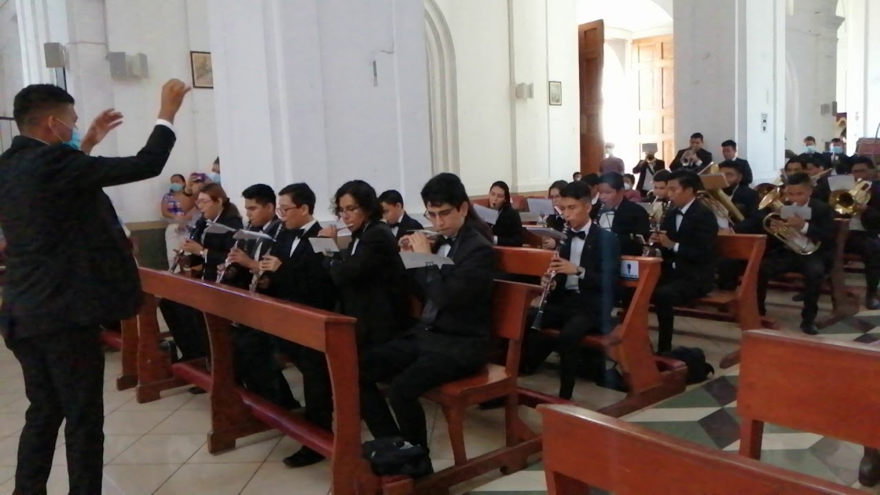 Marcha Fúnebre Lácrime. Banda HJN de Sonsonate 2021. [ES]