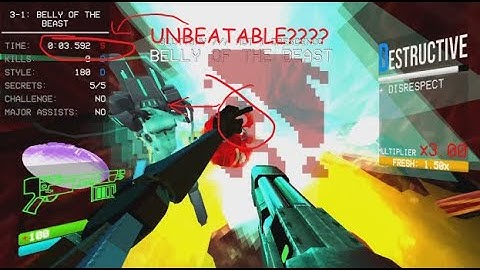 ULTRAKILL  3.592 former WR Flip Off Mindflayer% (I ALWAYS COME BACK)