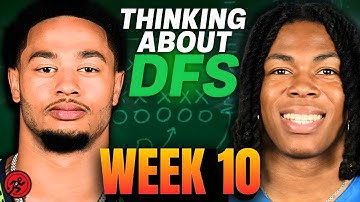 Week 10 NFL Fantasy Football DFS Game-By-Game Preview