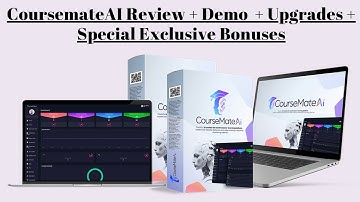 CoursemateAI Full Review + Demo + Upgrades + Bonuses | Coursemate AI Review