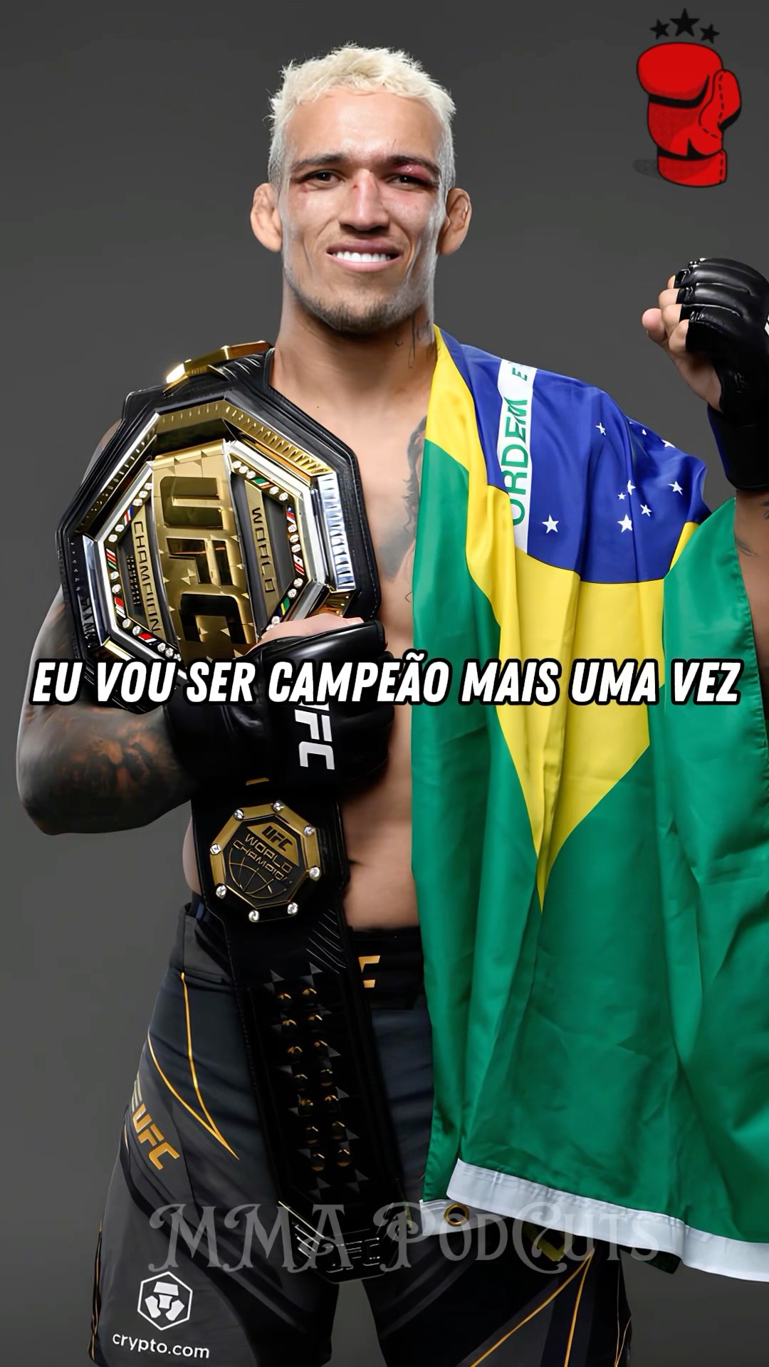 CHARLES OLIVEIRA EM BUSCA DO CINTURÃO #mma #luta #boxe #ufc #foryou #shortsfeed #brasil