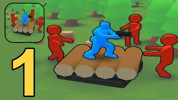 Raft Survival – Zombie Forest - Gameplay Walkthrough Part 1 ( Android,iOS )