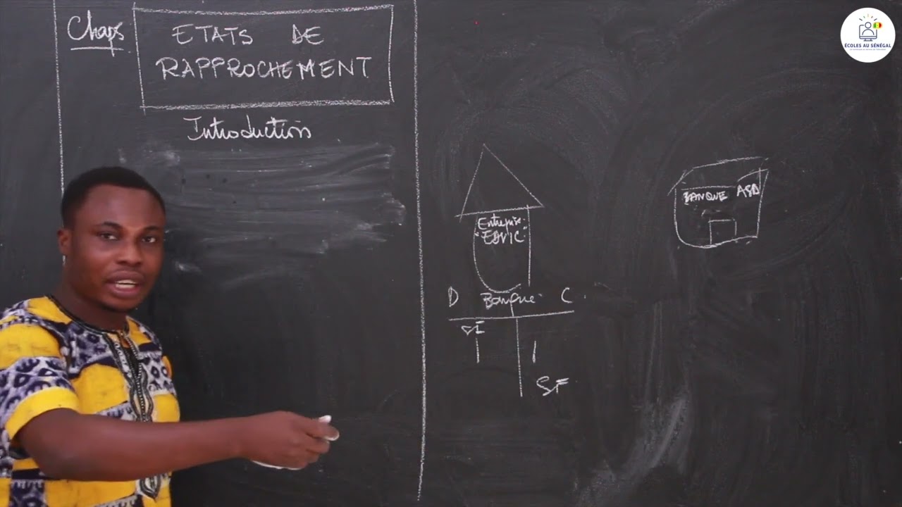 Cours - Première STEG - Comptabilité : Etats de rapprochement / M. Akpoto