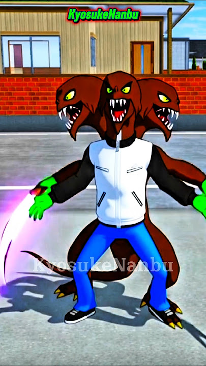 Yuta Bhoot Mon$ter‼️Attack Mama Police❓️🧟‍♂️ #sakuraschoolsimulator #shorts #viral