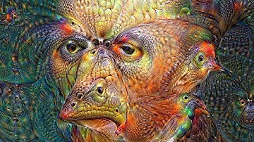 Vincent Van Gogh in Google DeepDream Space