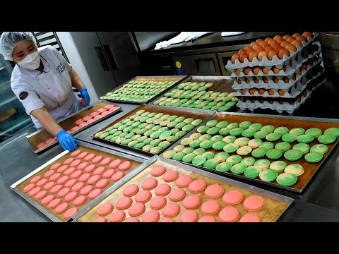 потрясающее мастерство! массовое приготовление миндального печенья - корейская уличная еда