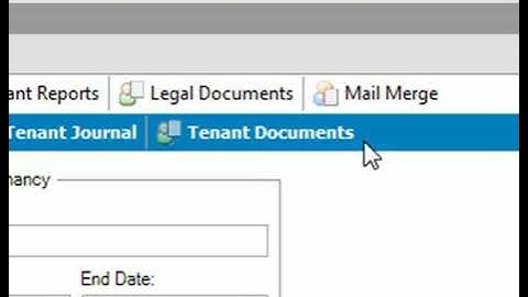 Landlords Property Manager - Tenant Document Centre