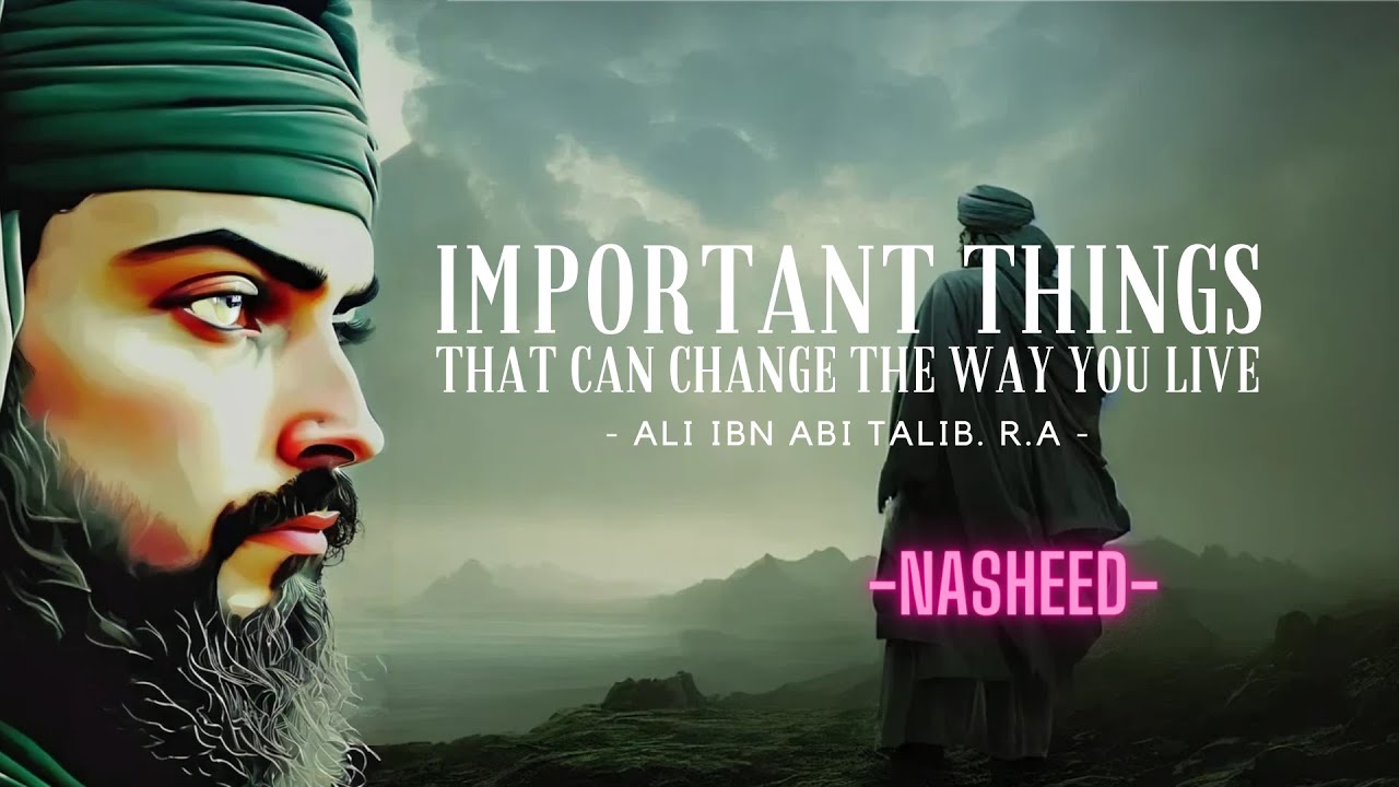 Talib R Nasheed - Best Quotes of Ali Ibn Abi Talib R.a - YouTube