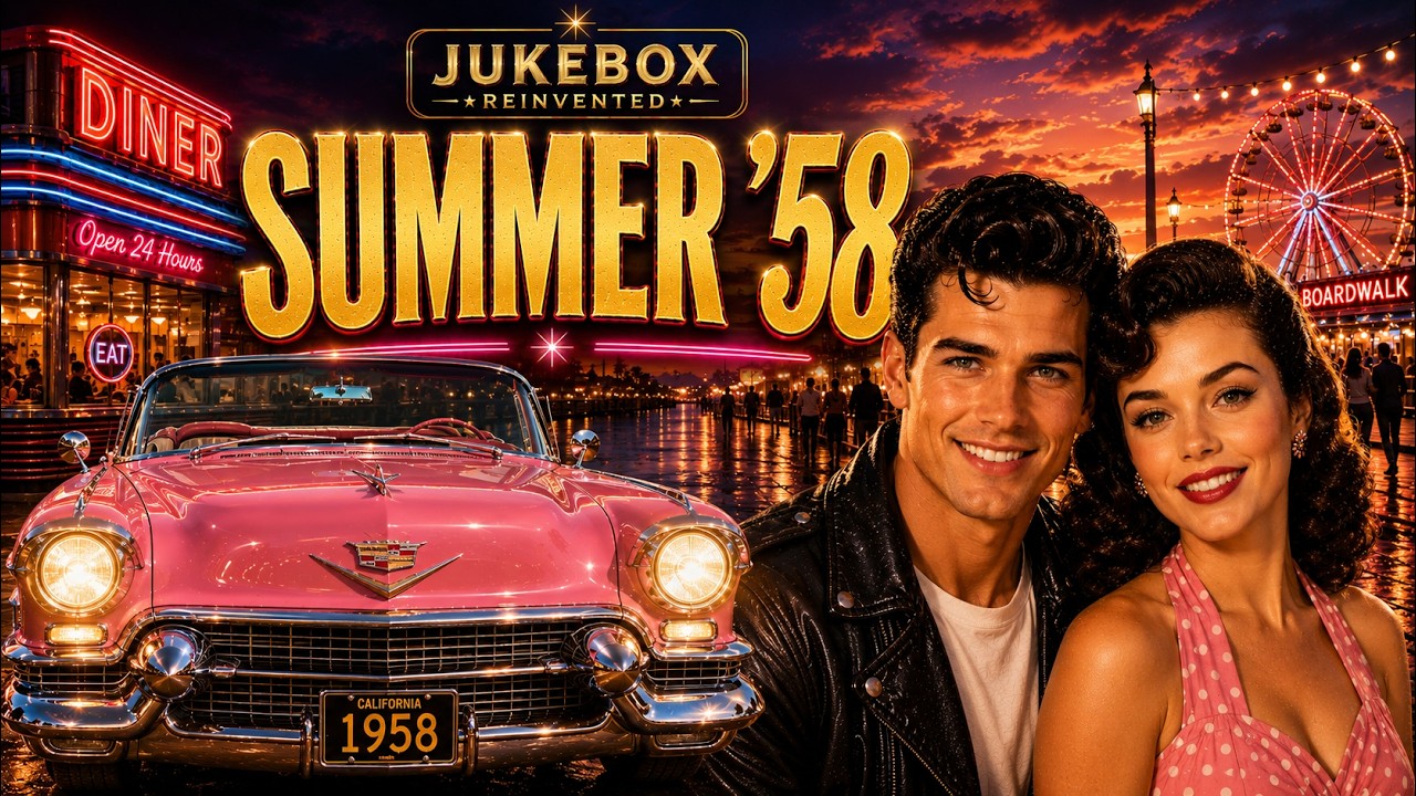 Sumer of 58 Vintage Jukebox Love Songs, Cadillac Nights