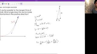 Information 163 Example   Vectors slope angles Update