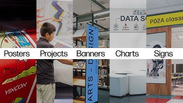 Make the grade with large format printing |HP DesignJet Printers for Schools