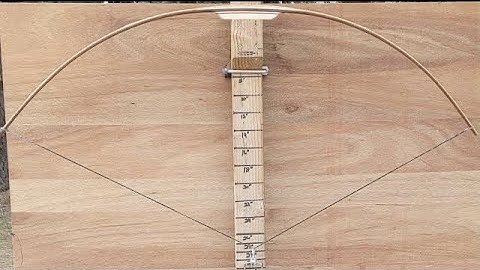 Tillering to draw length - Pt. 7 RF/DF Bow build along