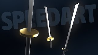 Blender - Low Poly Sword Speedart