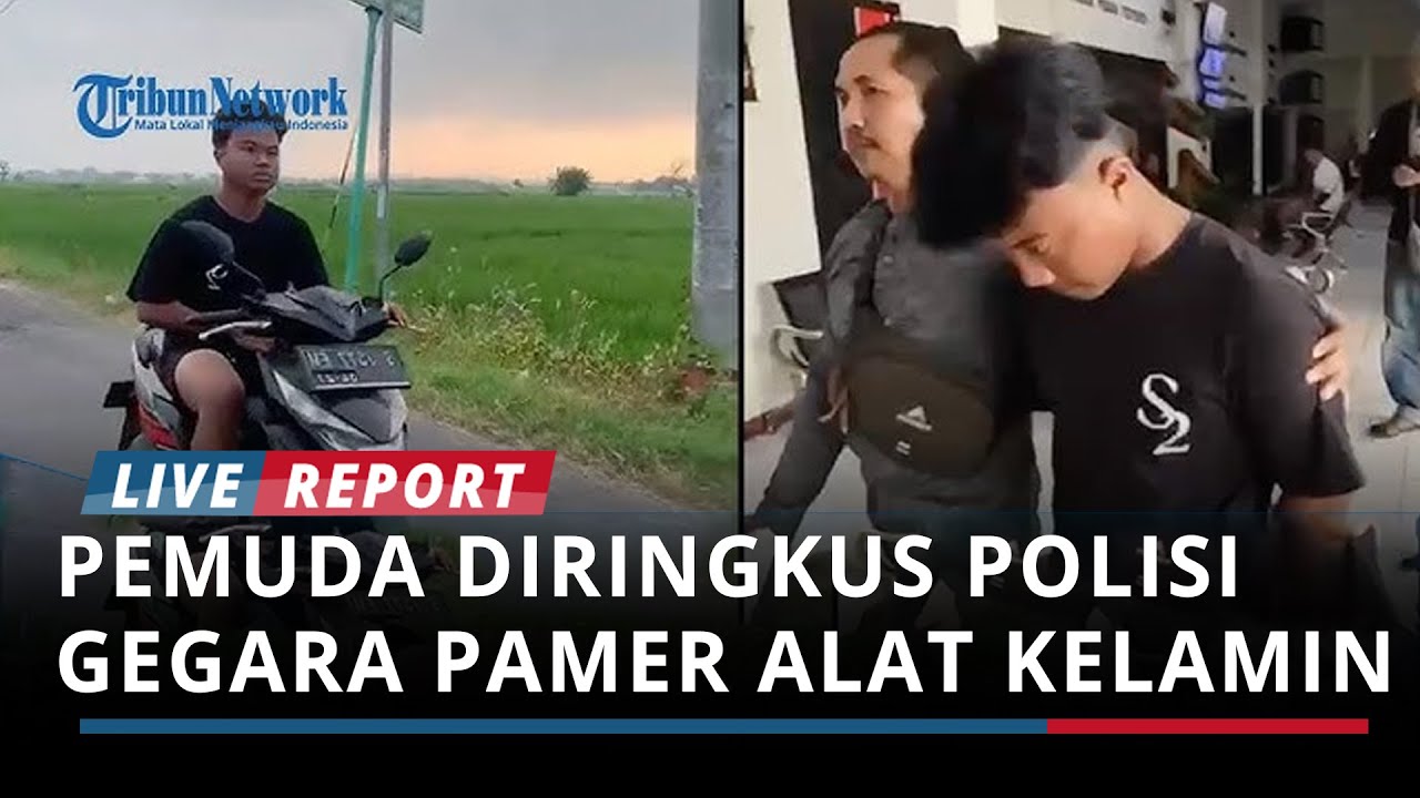 Pemuda Tuban Diringkus Polisi Usai Pamer Alat Kelamin ke Wanita