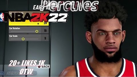 *NEW* BEST DRIPPY FACE CREATION TUTORIAL IN NBA 2K22 • CREATION NBA 2K22
