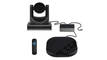 HOW GOOD IS A $700 Video conference Group? | HDCON 12X PTZ Camera with bluetooth microphone speaker