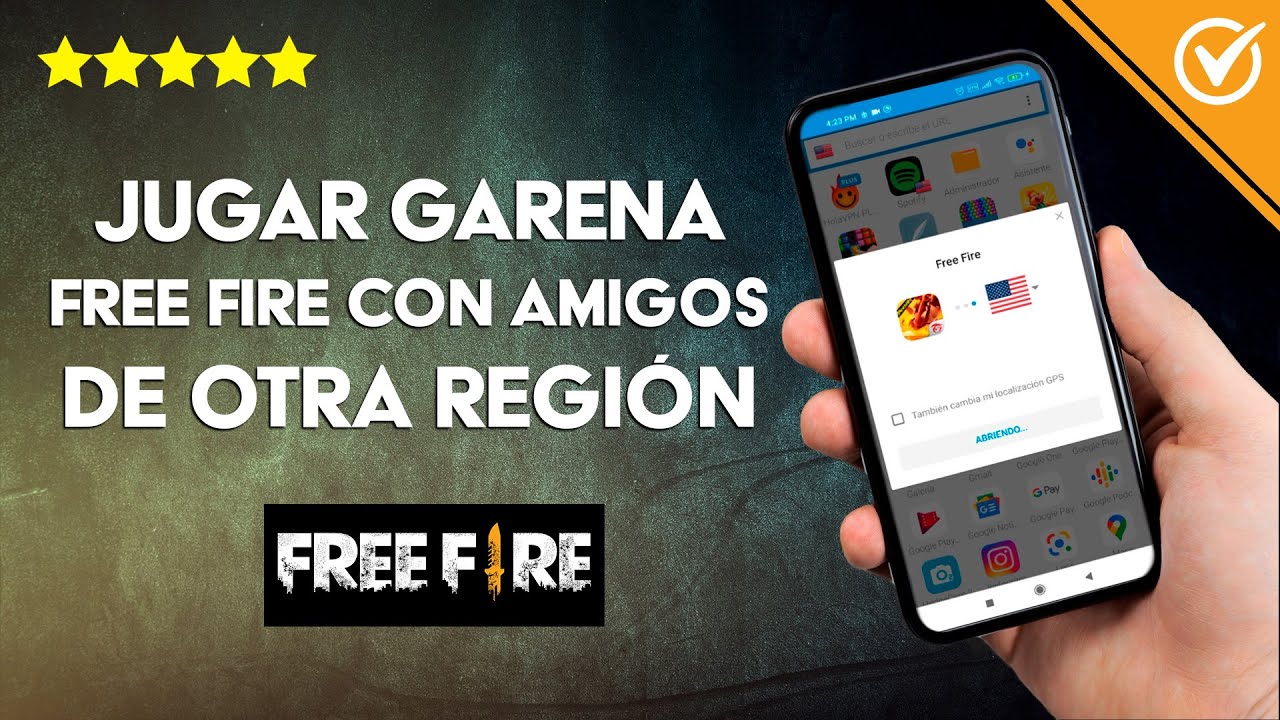 Cómo cambiar el país en Garena Free Fire