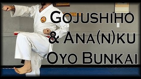 Waza Wednesday 2/22/17 - Gojushiho and Anaku Oyo Bunkai