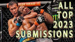 All Top Submissions 2023 in MMA