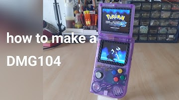 How to make a DMG104 (Gameboy DS)