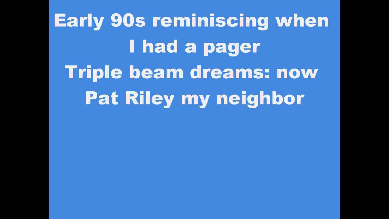 Rick Ross feat. Nas- Triple Beam Dreams (lyrics)