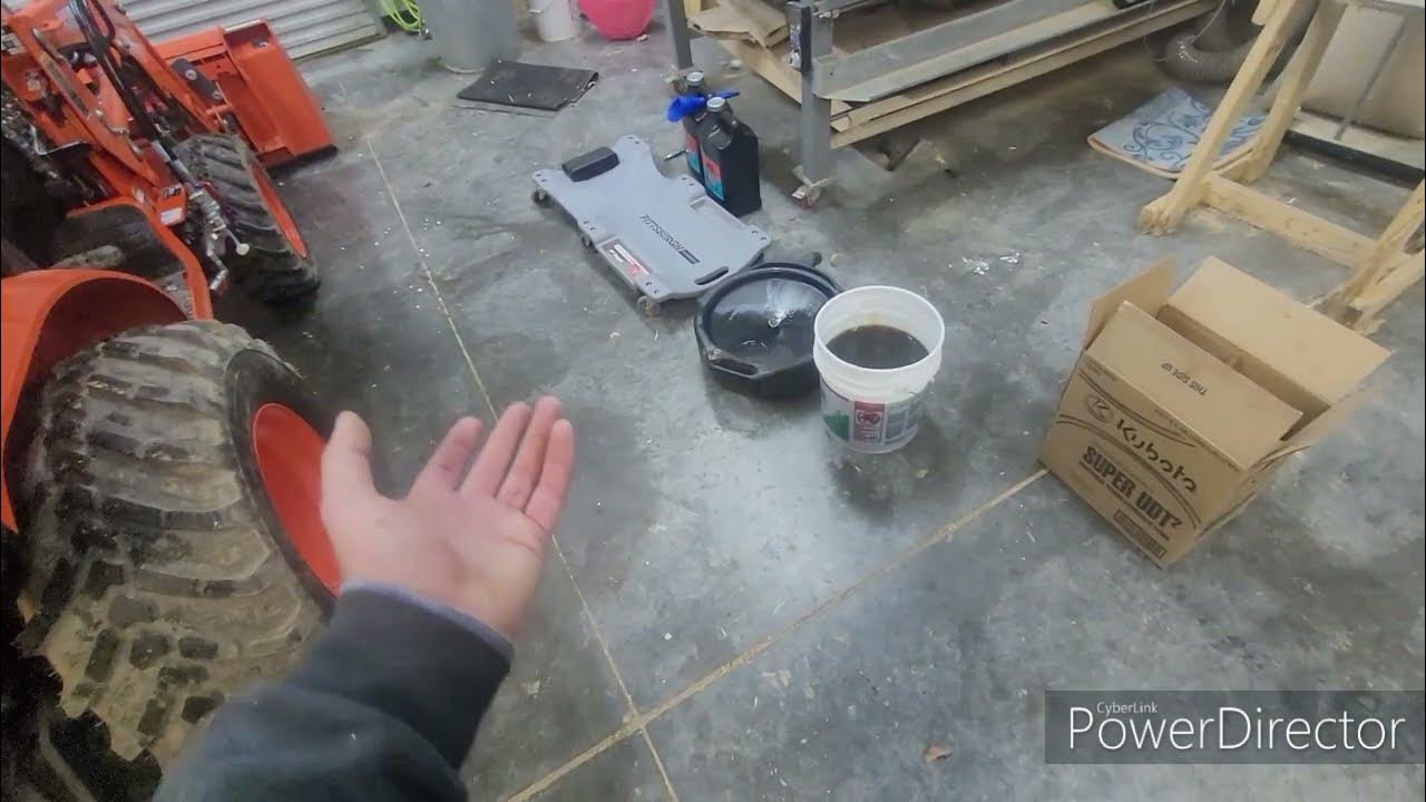 Kubota B2601 Hydraulic Oil/ Transmission Fluid Change YouTube