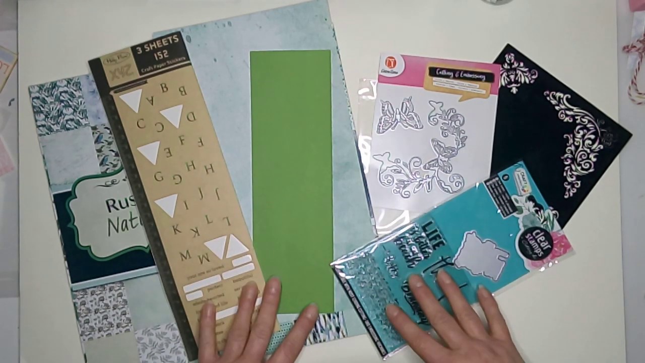 Karten und mehr mit Stempel,Stanzen,Papier und co. vom Action ( 1/2020 ...