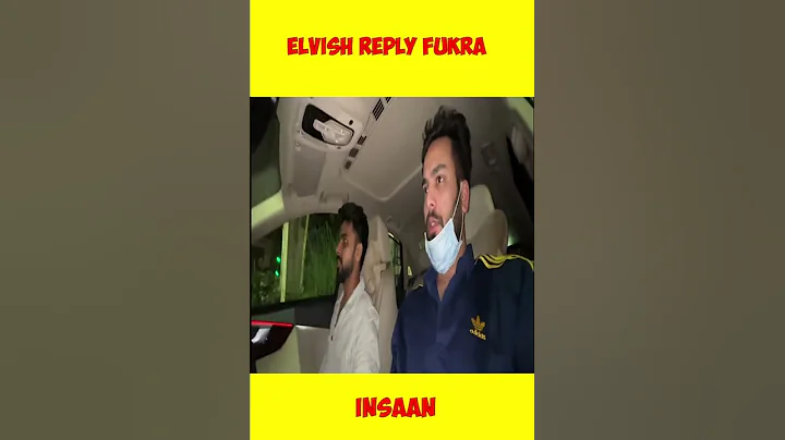 Elvish Yadav Reply To Fukra Insaan #elvishyadav #fukrainsaan #bigbossott2 #bollywood #biggboss