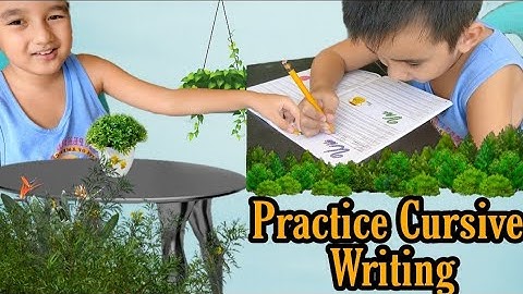 I Practiced Cursive Writing / Dirk Andrei Tv