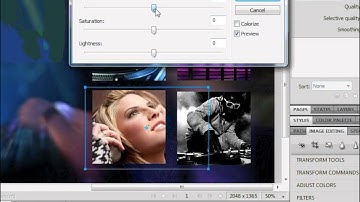 Fireworks effects | 07 Hue and saturation