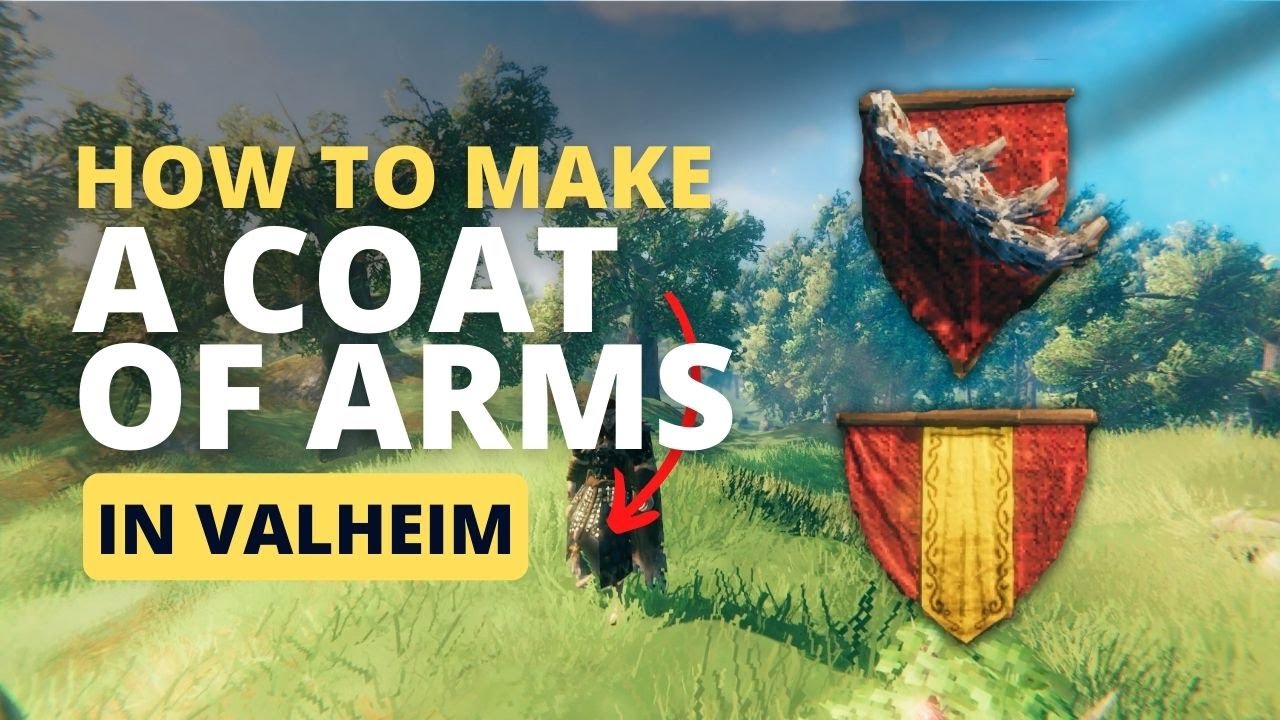 How to build coats of arms in Valheim (...kind of)