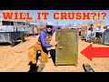 Will this old SAFE Crush? STEEL vs 2400 PSI