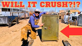 Will this old SAFE Crush? STEEL vs 2400 PSI