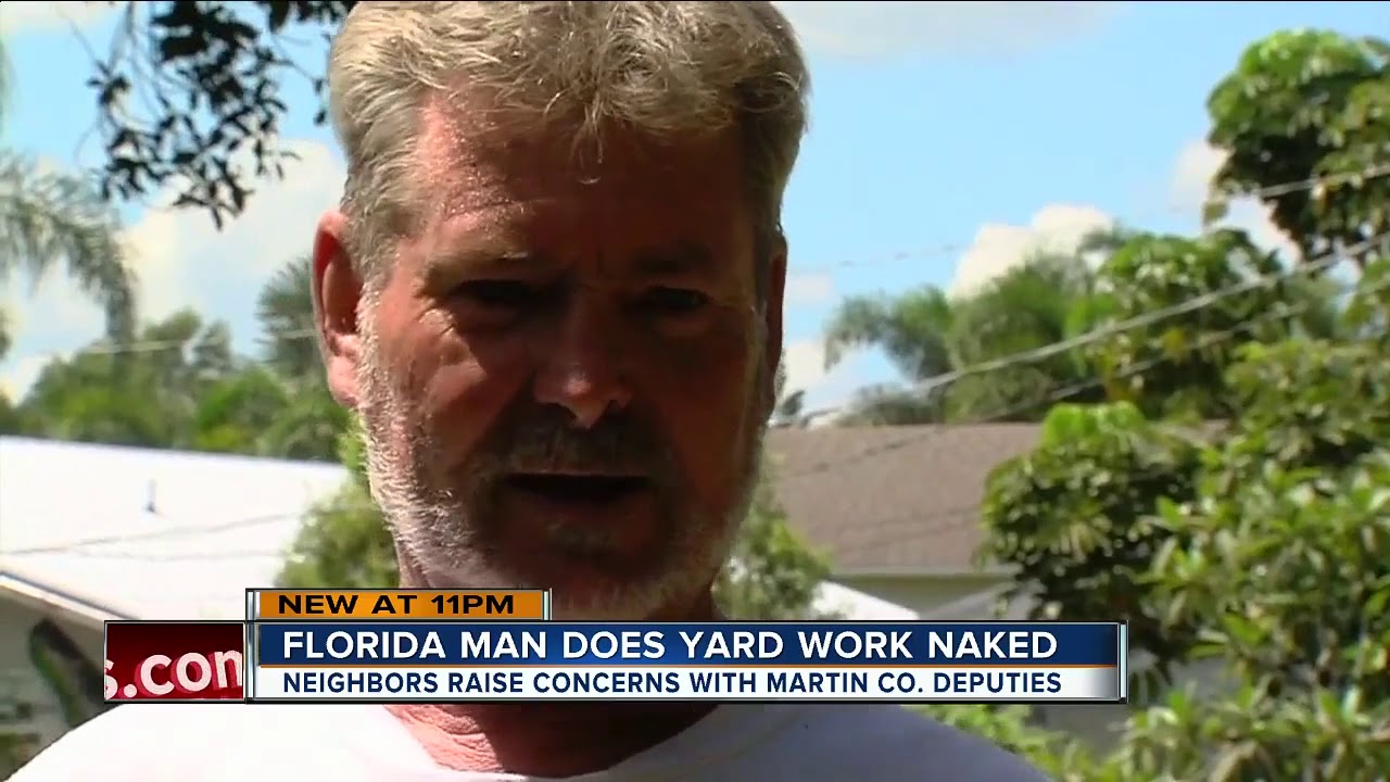 Naked Yard Workers