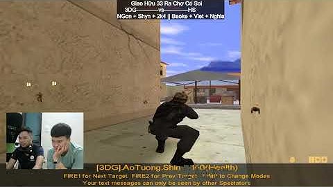 Kèo 3 vs 3 Đỉnh Cao Ra Chợ Có Soi Giữa 3DG vs HS EP1 | CS 1.1