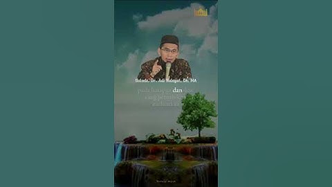 Ustadz. Dr. Adi Hidayat, Lc, MA, || Ujian mewujudkan Harapan