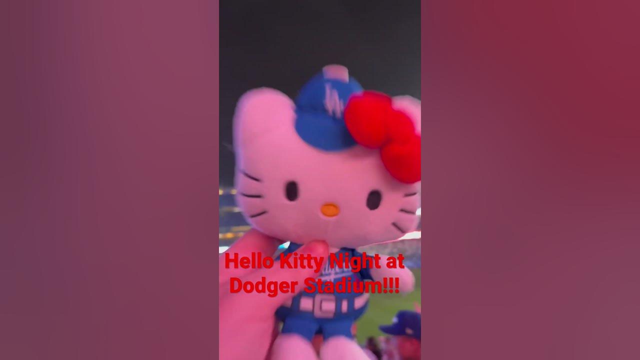 Hello Kitty Night!!! Dodger Stadium! 