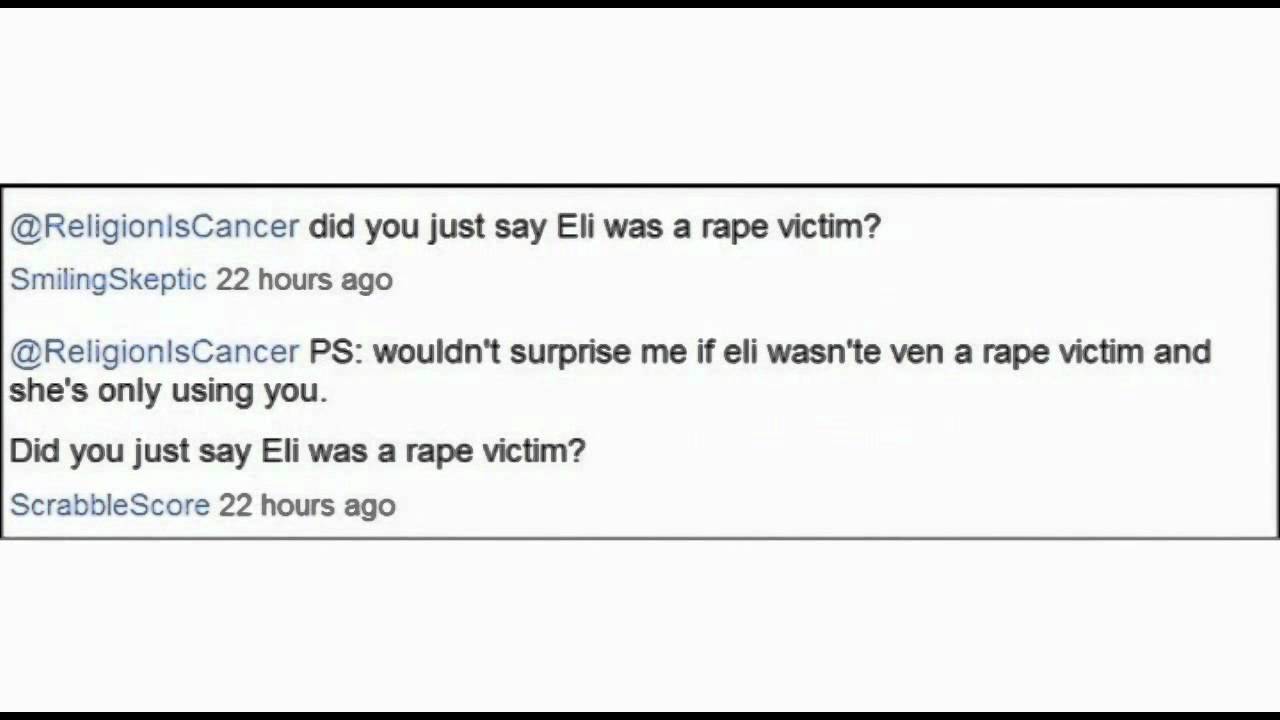 Rape shaming is never ever okay (please mirror)