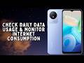 Vivo Y02A: Check Daily Data Usage &amp; Monitor Internet Consumption