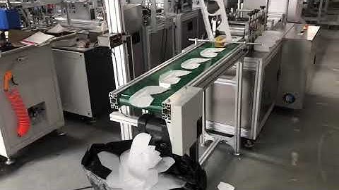 video for KN95 inner nose wire mask making machine