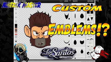 GTA 5 - Online How To Get Custom New Emblems [2016]