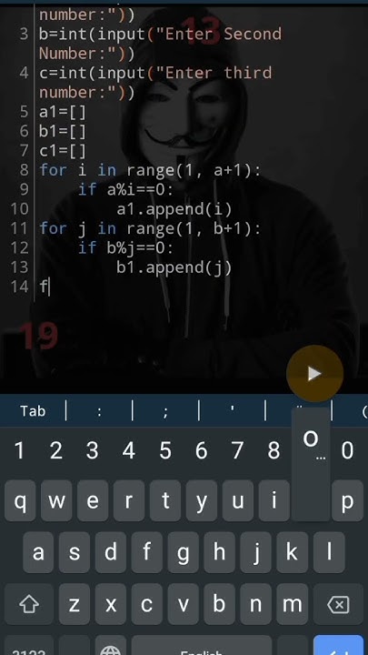 Python Program to find LCM of three numbers| Master Python #shorts # ...