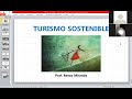Turismo Sostenible (clase en vivo) - Prof. Renzo Miranda