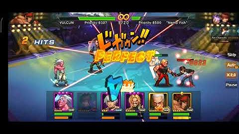 KOF 98 UM OL One-man Army Ralf and Oswald VS Flame Kyo Arena Fight 🔥🔥🔥