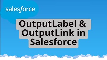 Tutorial 10 : OutputLabel and OutputLink Tags in Visualforce