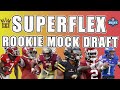 Superflex Rookie 2020 Mock Draft | Dynasty Fantasy Football | 3 Round Mock Draft